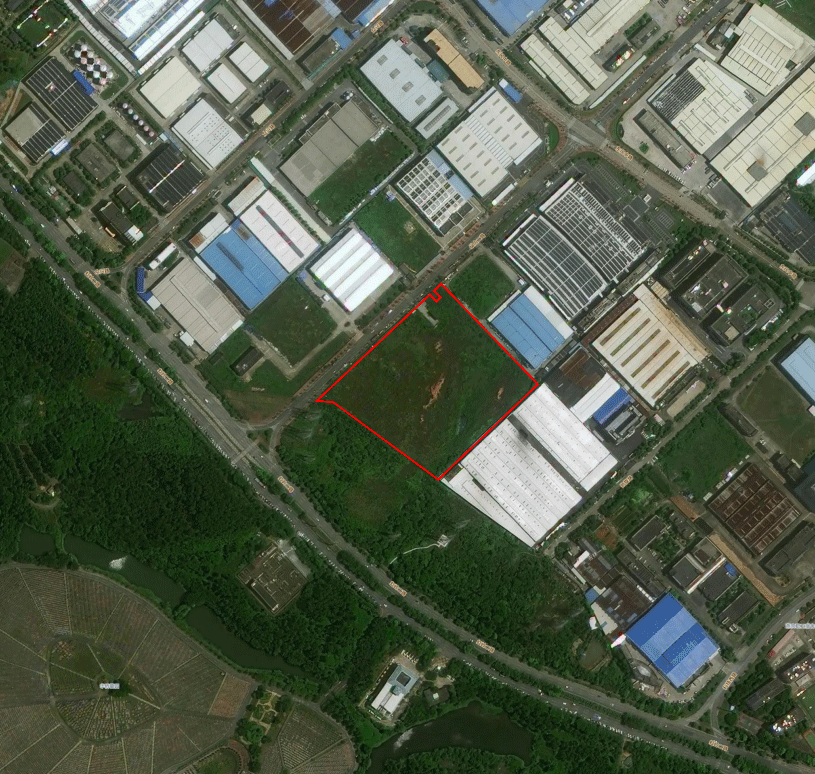 狮山新地块用地红线.png 狮山新地块用地红线.png